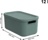 Albula Light 2er-Set Aufbewahrungsbox 12l, Farbe:Mistletoe Produktbild-Vorschau 3