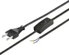 Euro Netzkabel mit Schalter Eurostecker  abisolierte Produktbild-Vorschau 11
