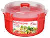Sistema Mikrowellendose ROUND 915 ml rot Produktbild-Vorschau 1