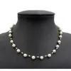 Perlenkette Collier Armband Ohrringe Schmuck-Set weiß echte Produktbild-Vorschau 3