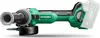 A cordless angle grinder is shown against a white background. Produktbild-Vorschau