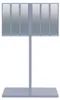 Briefkastenanlage Hermes Clone for Six in Grau Metallic mit Produktbild-Vorschau 2