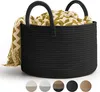 Duży bawełniany kosz na pranie - 32L - Kosz do Podgląd zdjęcia produktu 1