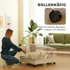 PawHut Kleintierkäfig mit Laufstall, Kaninchenkäfig mit Produktbild-Vorschau 6