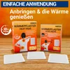 HIXO 12x Wärmepflaster Wärmepads bei Rückenschmerzen - Produktbild-Vorschau 3