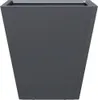 vidaXL Pflanzkübel 2 Stk. Anthrazit 30x30x30 Stahl Produktbild-Vorschau 6