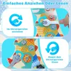Dinosaurier-Holz-Schraubenbrett, Busy Board, Feinmotorik Produktbild-Vorschau 4