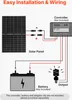 SucceBuy Bifaziales Solarpanel 2 Stk. 400W, 16BB N-Typ Produktbild-Vorschau 3