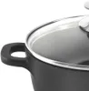 Close-up view of a pot handle and lid. Náhľad obrázku produktu