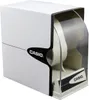 A white cardboard box with a clear plastic window, displaying a Casio watch inside. Produktbild-Vorschau