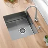 Spülbecken Edelstahl, Spüle Küche 1 becken 50 x 43 cm + Produktbild-Vorschau 3
