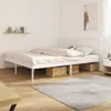vidaXL Cadre de lit avec tête de lit en métal blanc 183x213 Voir les images du produit 7