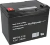 Multipower Blei-Akku MP36-12C 12V 36Ah Zyklenfest, M6 Produktbild-Vorschau 1