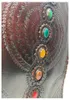 7 Chakras XXL * Fotoalbum Büffelleder schwarzes Produktbild-Vorschau 2