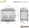 Kamineinsatz W13A ECO mit 30% besserer Wärmeleitfähigkeit Produktbild-Vorschau 5