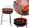 GARDENLINE Holzkohlegrill rund 41 x 33,5 x 46,5 cm, Produktbild-Vorschau 1