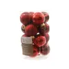 Weihnachtskugeln Glas 3,5cm 16 Stück - Weihnachtsrot / Produktbild-Vorschau 4