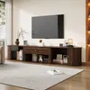 Mobile TV Merax con 2 ante scorrevoli e 1 cassetto, mobile Anteprima dell’immagine prodotto 6