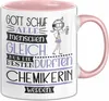 Chemikerin Geschenk Becher Tasse Gott Schuf Alle Menschen Produktbild-Vorschau 1