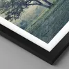 Gerahmtes Poster - Schwarzer Rahmen - Baum Natur Feld - Produktbild-Vorschau 2