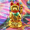 Glückskatze - Chinesische Katze - Maneki neko - 11 cm - Produktbild-Vorschau 7