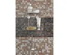 braunes Mosaik mit goldenem Metallicstaub. Poolmosaik in Produktbild-Vorschau 9
