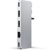 Satechi USB-C Pro Hub Mini 6 en 2 Argent USB-C 6 en 2 Voir les images du produit 5