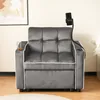 Rozkładana sofa jednoosobowa Sweiko 3 w 1 - z uchwytami na Podgląd zdjęcia produktu 16