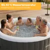 AREBOS Whirlpool aufblasbar | Ø208cm | 6 Personen | 130 Produktbild-Vorschau 8
