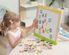 Set magnetico in legno Viga con lettere e numeri Anteprima dell’immagine prodotto 2