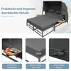 Gartenlounge-Set für 2-4 Personen - Sonnenliegen mit Produktbild-Vorschau 4