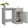 vidaXL Schreibtisch Betongrau 100x50x76 cm Holzwerkstoff -  Produktbild-Vorschau 7