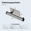 doporro Toilettenpapierhalter selbstklebend, Produktbild-Vorschau 7