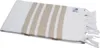 Saunatuch Hamamtuch XL | 95x210 cm | Fisch Style weiß Produktbild-Vorschau 1