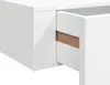 Nástenná zásuvková polica biela 40x23,5x10 cm MDF Náhľad obrázku produktu 11