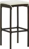A single bar stool shown from the front on a white background. Náhled obrázku produktu