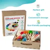 Ulanik Eier und Löffel Montessori Spielzeug Produktbild-Vorschau 3