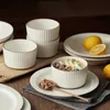 Schale set 4er Ø11 cm Keramik Müslischale Reisschalen Produktbild-Vorschau 5