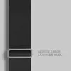 Bretelle nere da uomo - Modello a X - Extra larghe 5 cm - Anteprima dell’immagine prodotto 4