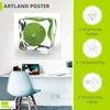 ARTland Poster Limette im Eiswürfel Größe: 30x30 cm Produktbild-Vorschau 3