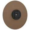 The back of a round clock with a black clock mechanism attached. Náhled obrázku produktu