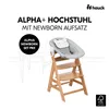 Hauck Alpha Plus Nature Grey Newborn Set - Hochstuhl Produktbild-Vorschau 2