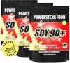 Powerstar SOY 90+ | 3x1kg Soja-Protein-Isolat | Produktbild-Vorschau 1