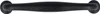 A black cabinet handle is shown against a white background. Produktbild-Vorschau