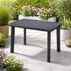 Gartentisch Outdoortisch Terrassentisch Outdoor Anthrazit 100x70x72cm Produktbild-Vorschau