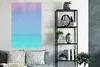 MuchoWow® Poster Aquarell - Lila - Türkis 80x120 cm - Produktbild-Vorschau 4