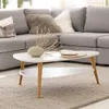A modern living room scene with a sectional sofa and a coffee table. Náhled obrázku produktu