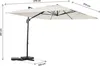 Parasol jardin déporté en aluminium "Sky 4" - 3 x 4 m - Voir les images du produit 3