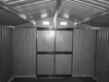 ALEOS. Gerätehaus Geräteschuppen 11m² 367x301x214 cm aus Produktbild-Vorschau 6