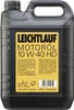 A black plastic container of motor oil with a yellow label. Produktbild-Vorschau